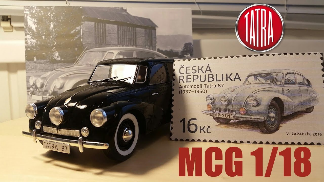 TATRA 87 1937 1:18 | Model Car Group | Обзор модели