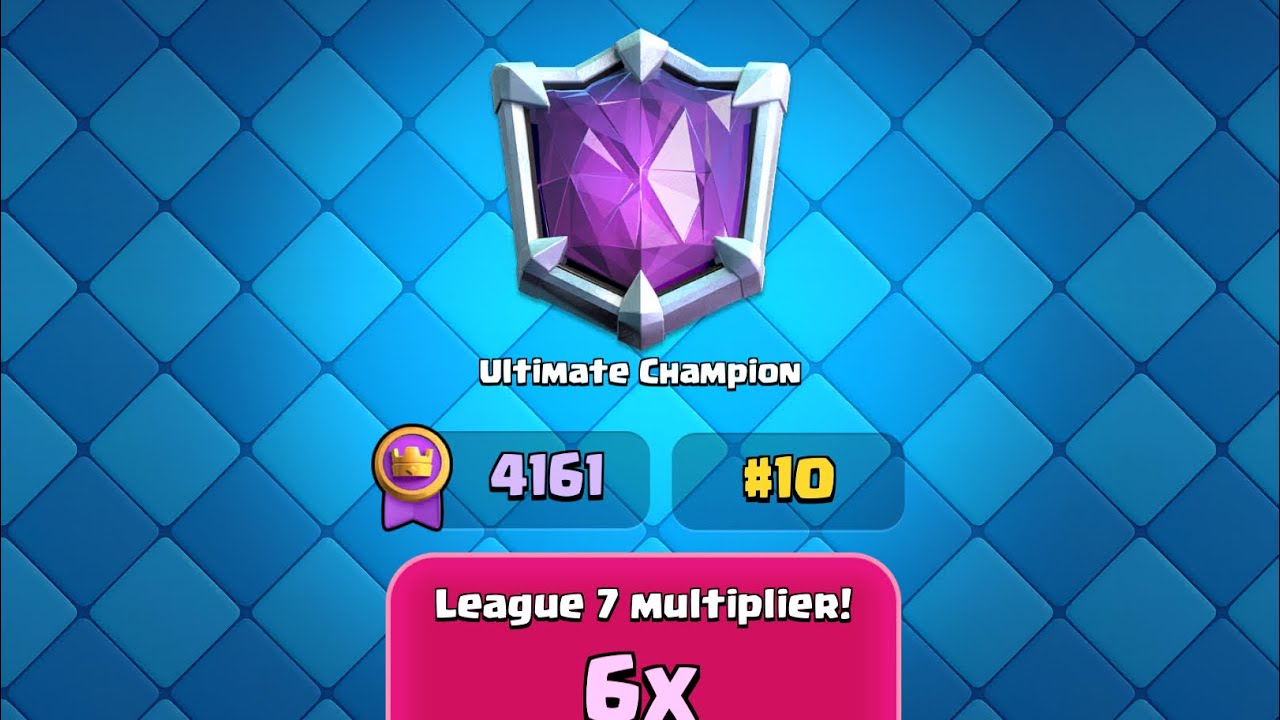 J’AI FINIS TOP 10 🌍 ET TOP 1 🇫🇷 EN FIN DE SAISON SUR CLASH ROYALE !!! ( GIGA DINGUERIEE ) 