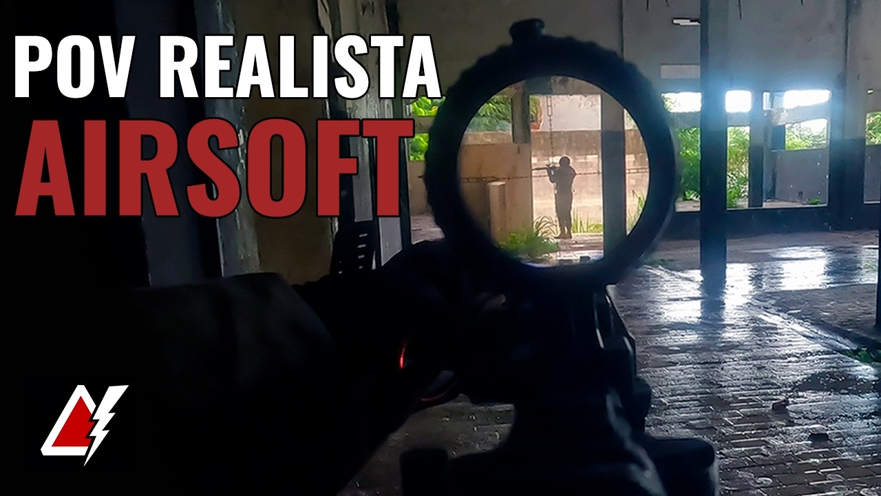 MK18 + LPVO Cam - Airsoft Gameplay