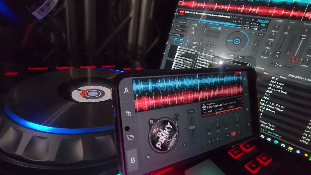 Virtual DJ pro infinity Karaoke + Subtitles y REMOTE CONTROL SAMSUNG GALAXY S24 + Responde excelente
