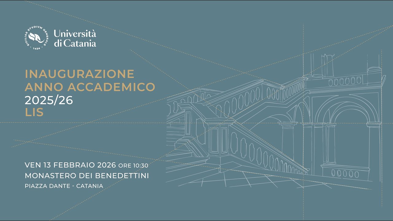 Inaugurazione 591° anno accademico Università di Catania - LIS