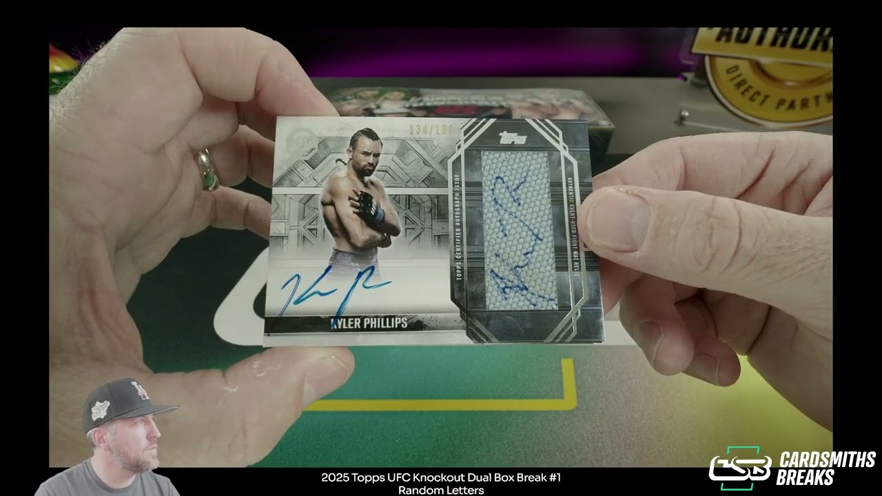 2025 Topps UFC Knockout Dual Box Break #1