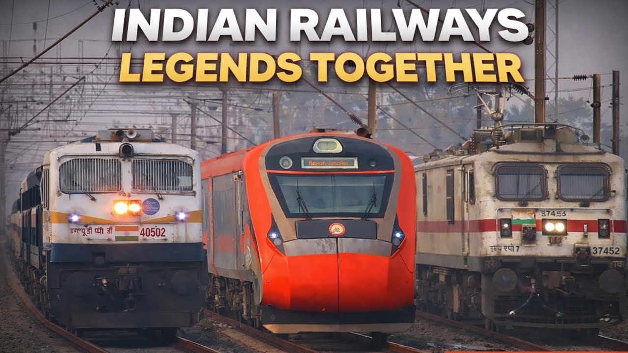 Kaziranga Express+Shantiniketan Express+Vande Bharat Express+Garba SF Express+Humsafar Express