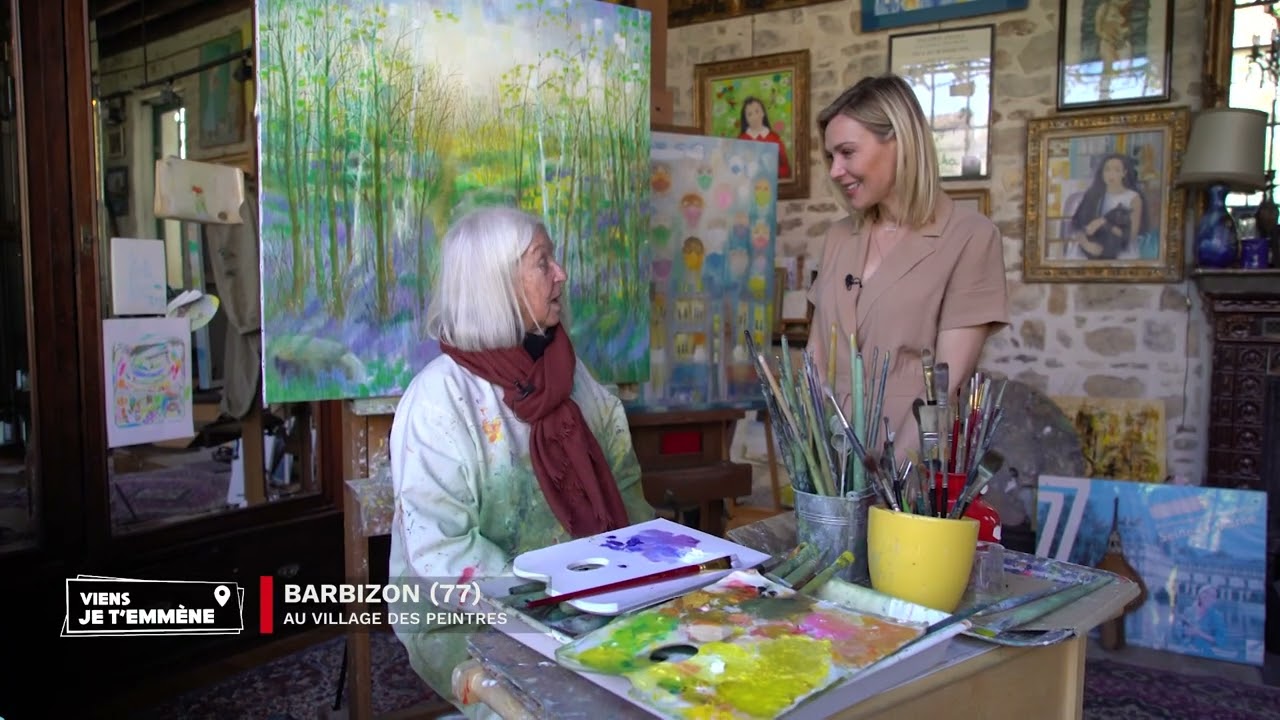 BARBIZON (77) : Au village des peintres