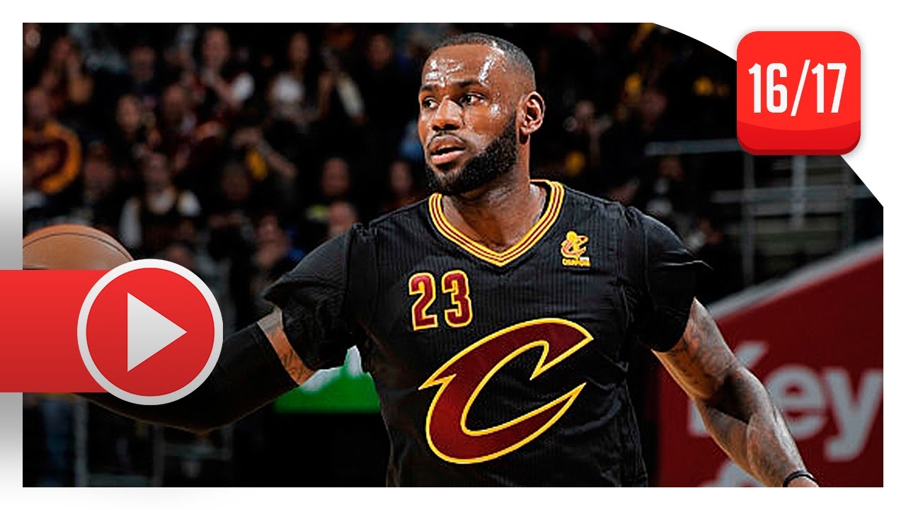 LeBron James Full Triple-Double Highlights vs Knicks (2016.10.25) - 19 Pts, 14 Ast, 11 Reb, CRAZY!