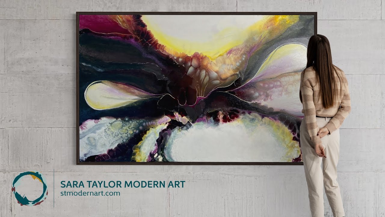 HUGE Experimental Fluid Art | 