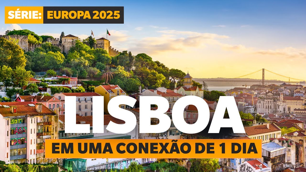 LISBOA EM UMA CONEXÃO! Roteiro na capital portuguesa com preços!
