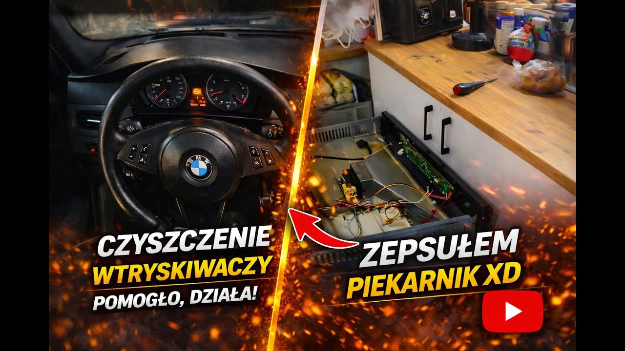 BMW E60 545i: Naprawiłem falujące obroty 💪 / Naprawa piekarników nie dla mnie 😦