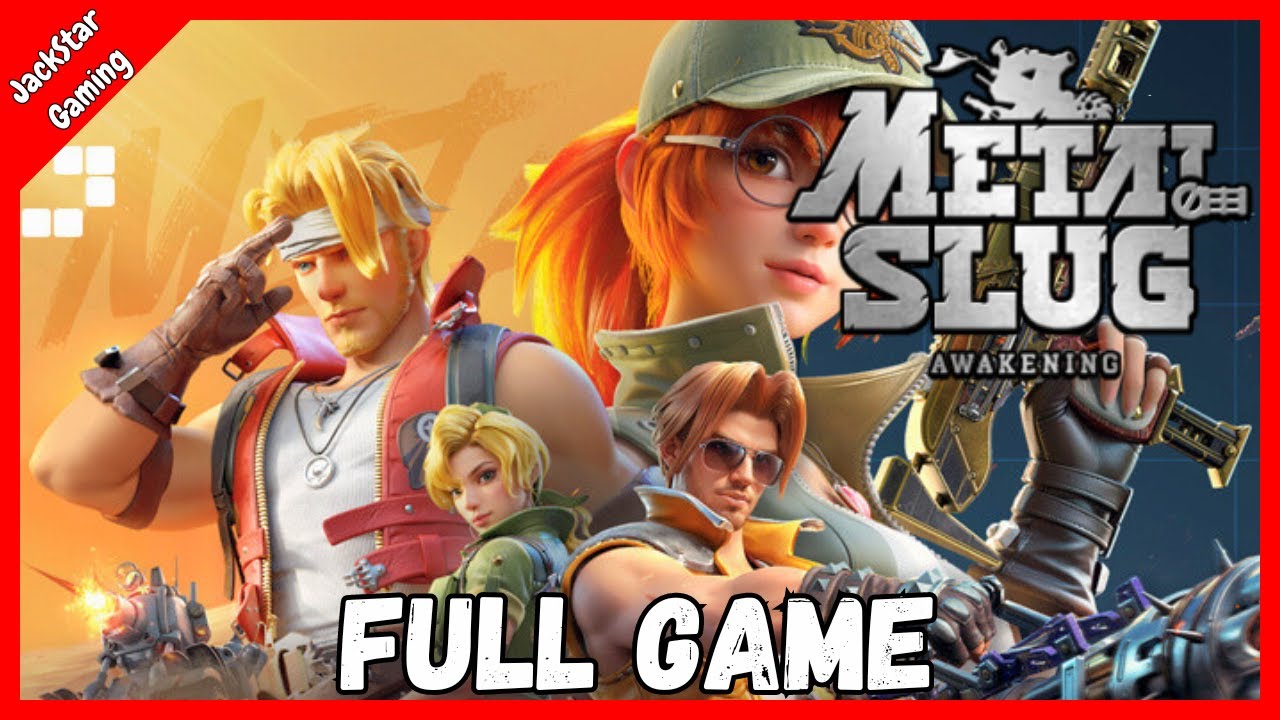 Metal Slug Awakening - FULL GAME Walkthrough & All Endings