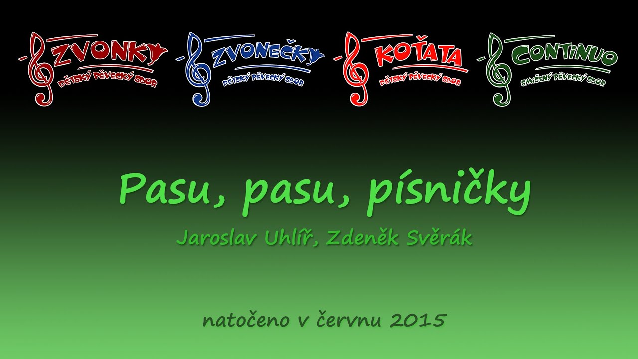 Pasu, pasu písničky - Zvonky & Zvonečky & Koťata & Continuo