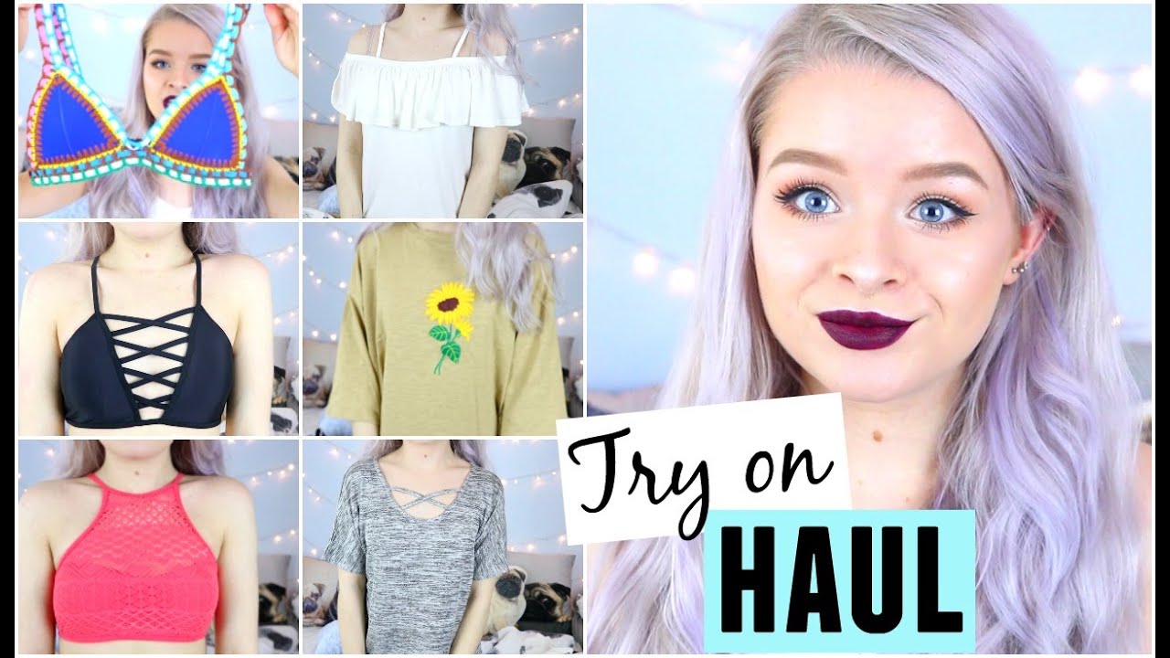 ONLINE HAUL! (Shein, Romwe, NYX, Missguided, New Look, Bodyshop) | sophdoesnails