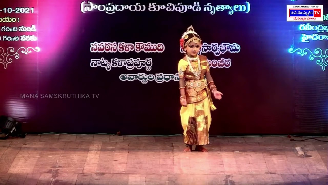 Mokshitha Dance Performance for Devendra Mouli Song at Ravindra Bharati Hyderabad|| Mokshitha Dance