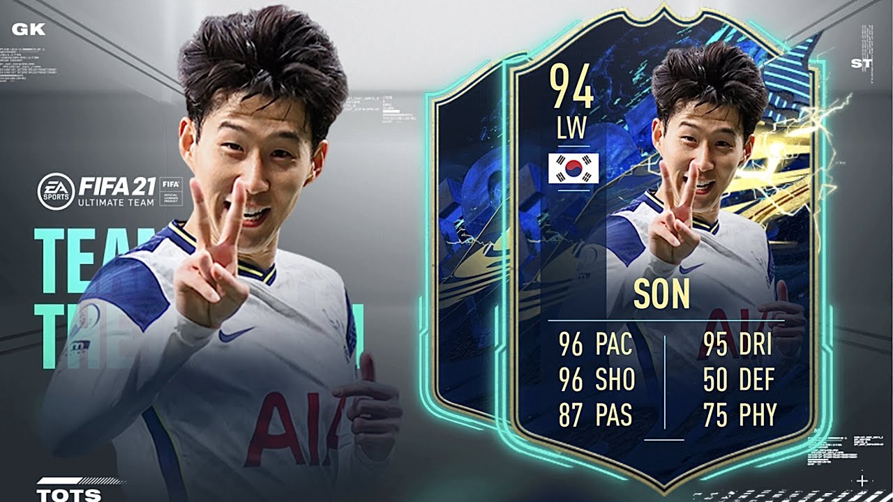 FIFA 21: SON HEUNG-MIN 94 TOTS PLAYER REVIEW I FIFA 21 ULTIMATE TEAM