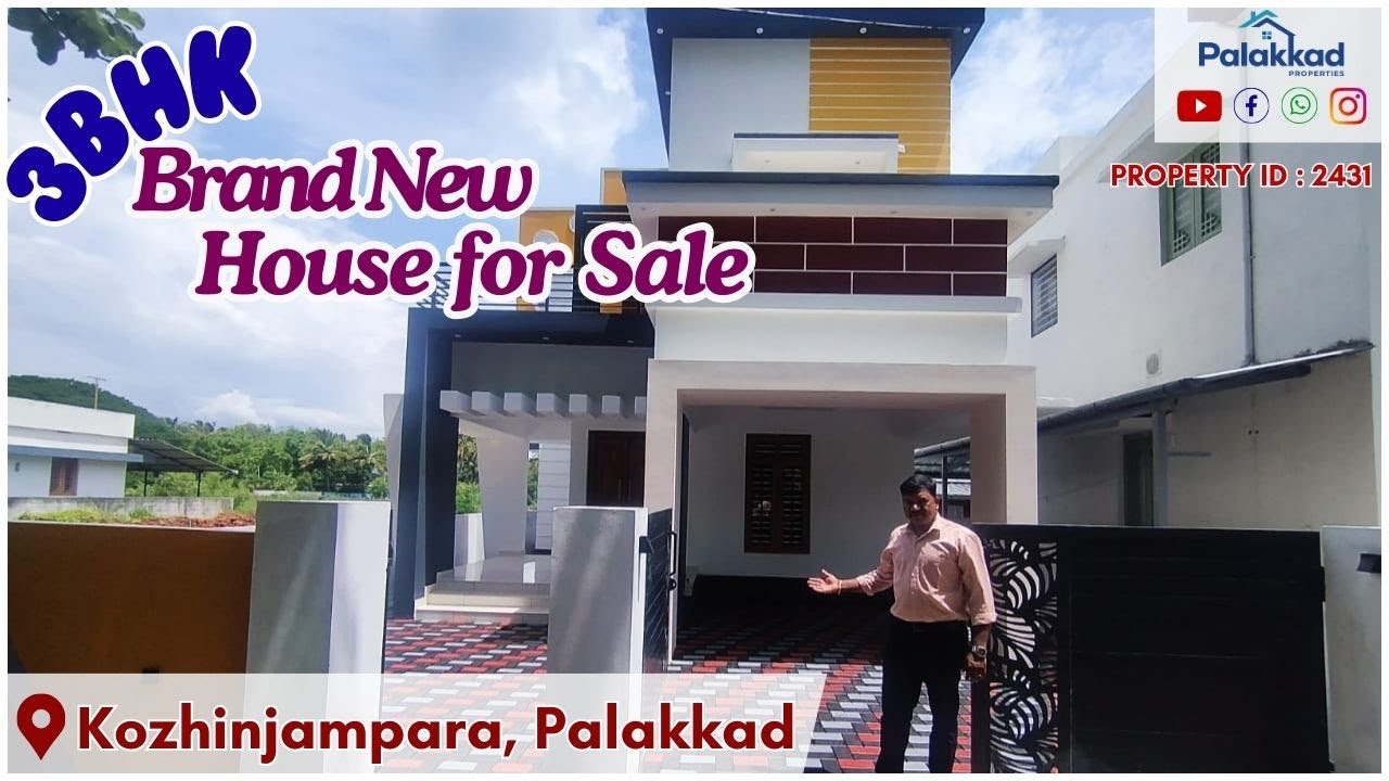 Brand New House For Sale at Kozhinjampara, Palakkad....PROPERTY ID : 2431