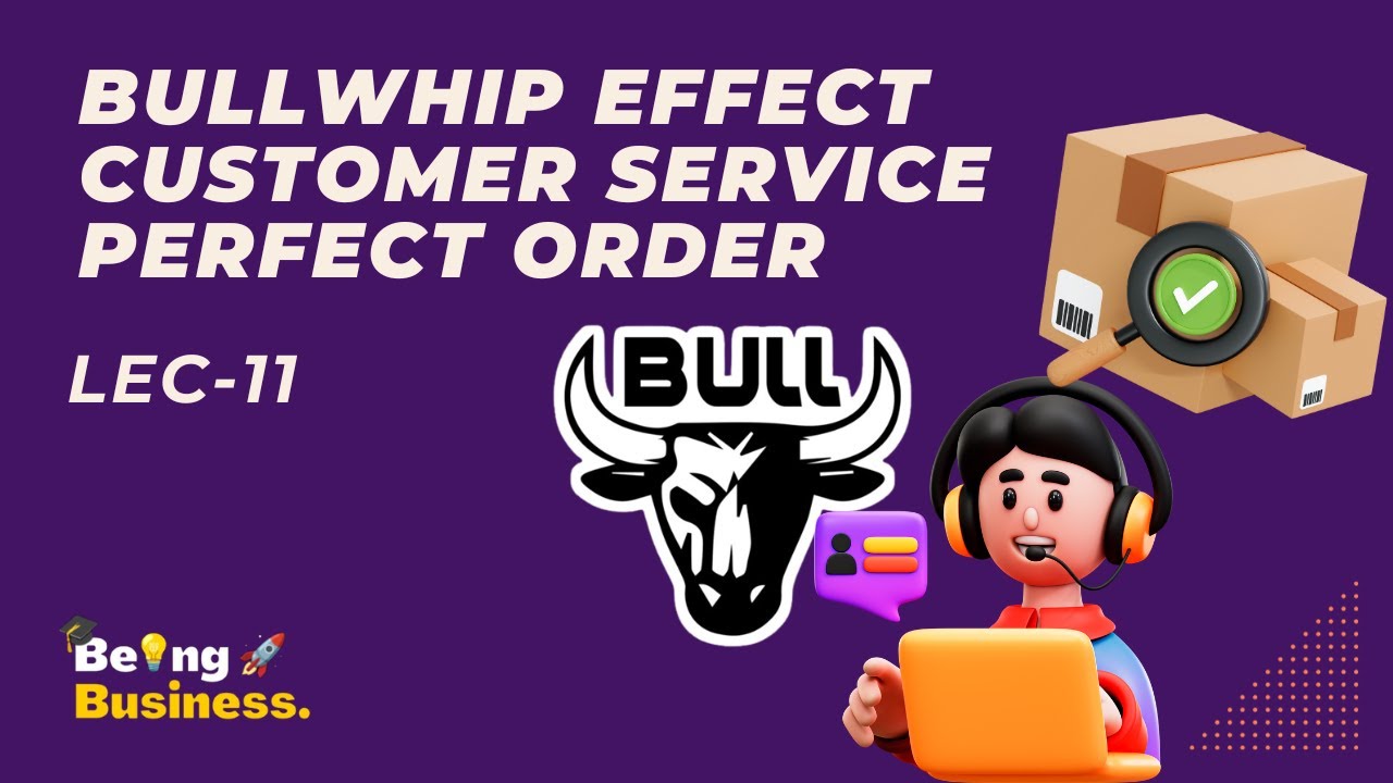 Bullwhip Effect | Customer Service | Perfect Order | LOGISTICS TYBMS SEM 5 | Being Business
