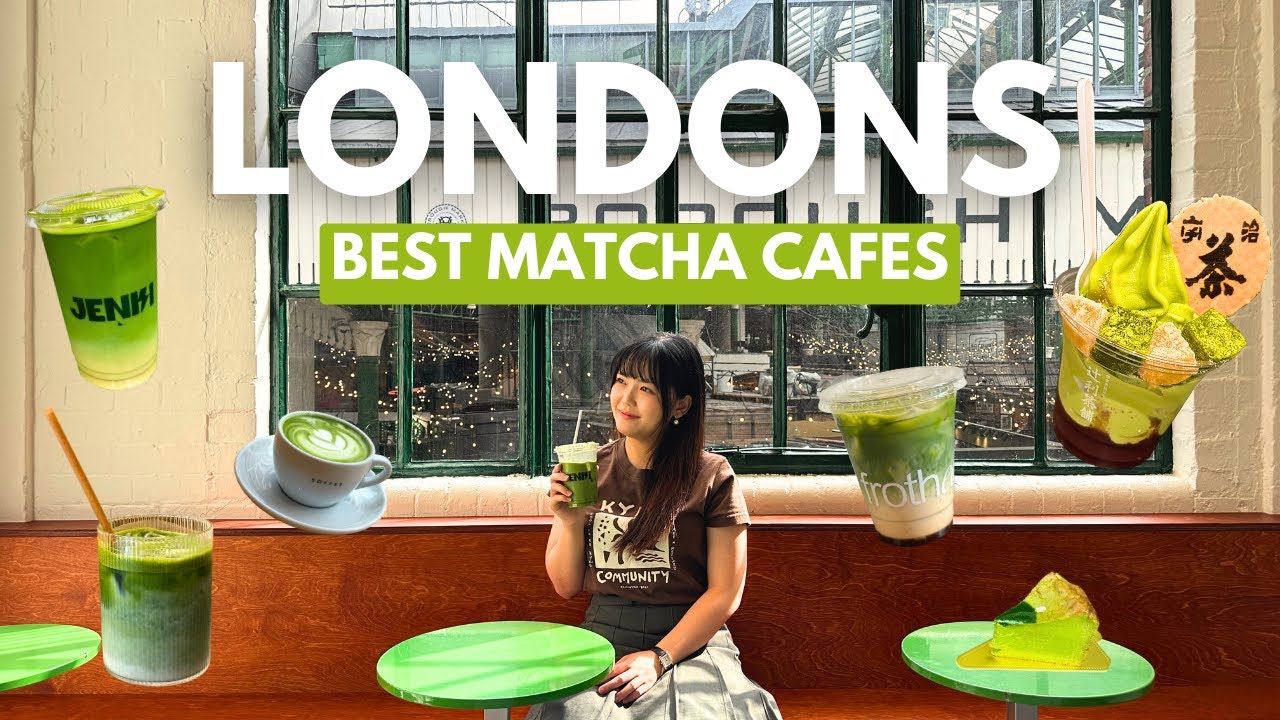 Finding London’s BEST matcha cafes, my top 6 picks, hidden gems & must visit spots