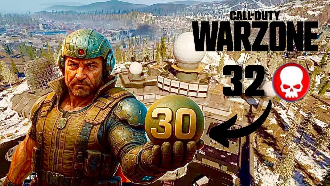 My NEW Kill RECORD for Warzone Season 1! 30 Bomb in Warzone Solos!