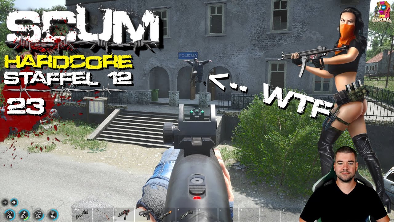 Zombies k&ouml;nnen fliegen #23 📺 SCUM Hardcore [ Let&acute;s Play V0.96 Staffel 12 Deutsch ]