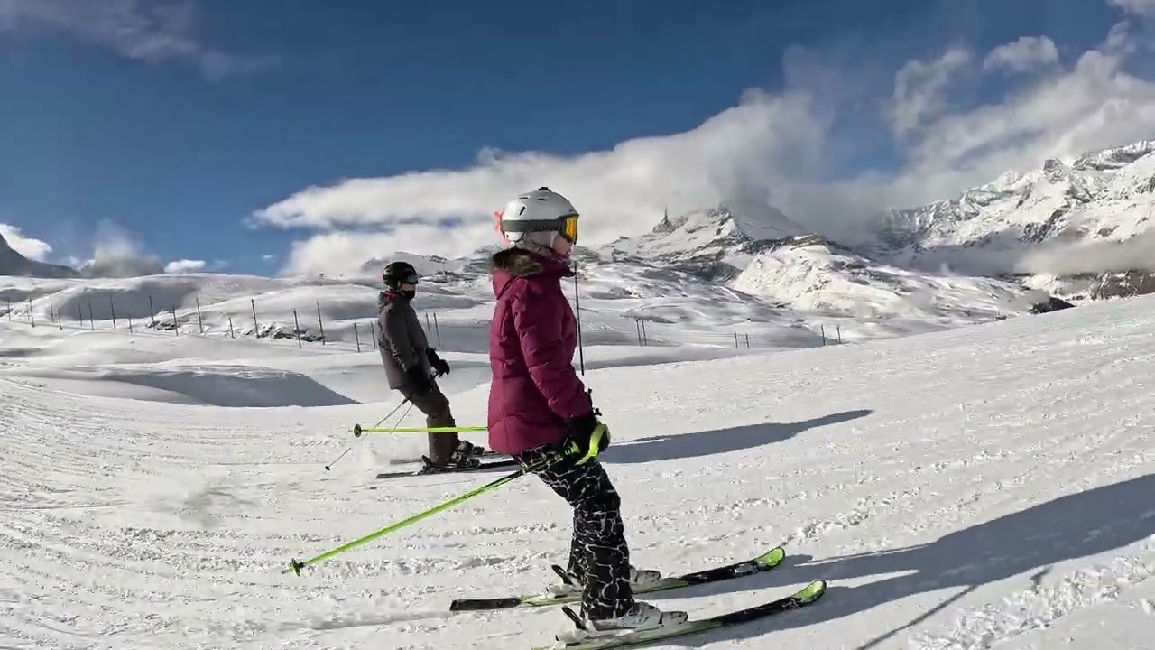 Zermatt Gornergrat Skiing