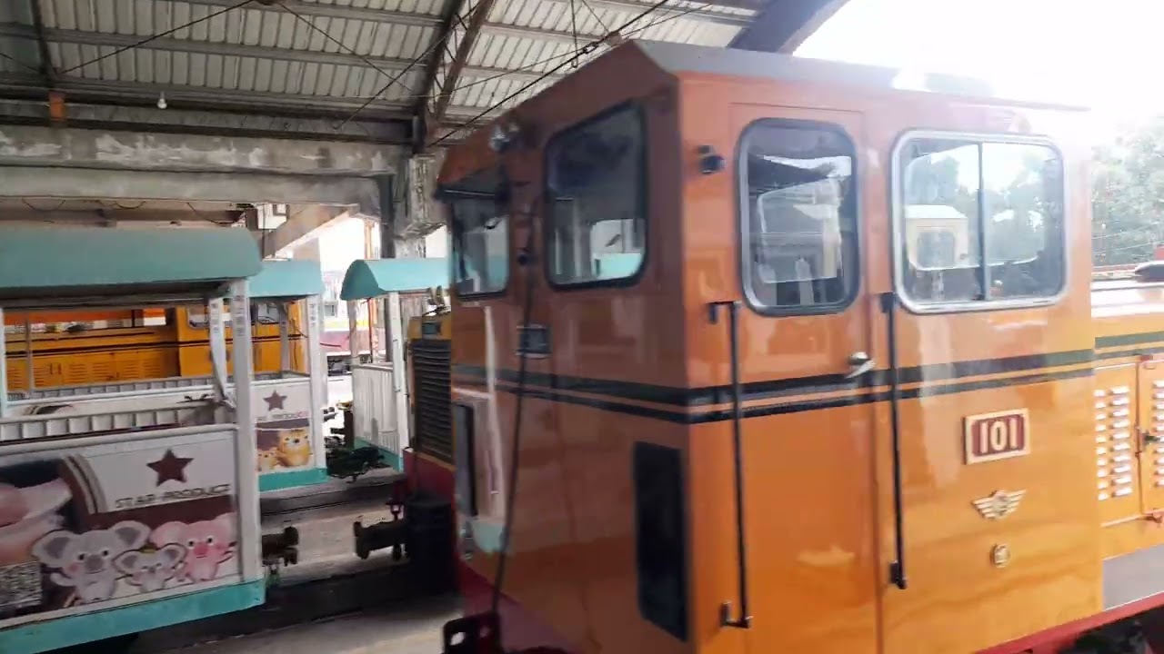 新營糖廠五分車八翁線538勝利號新營～中興路程景