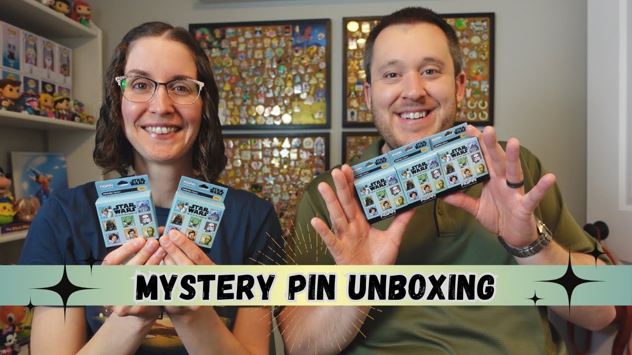 DISNEY PIN UNBOXING ✨ STAR WARS Series 1 FiGPiNs