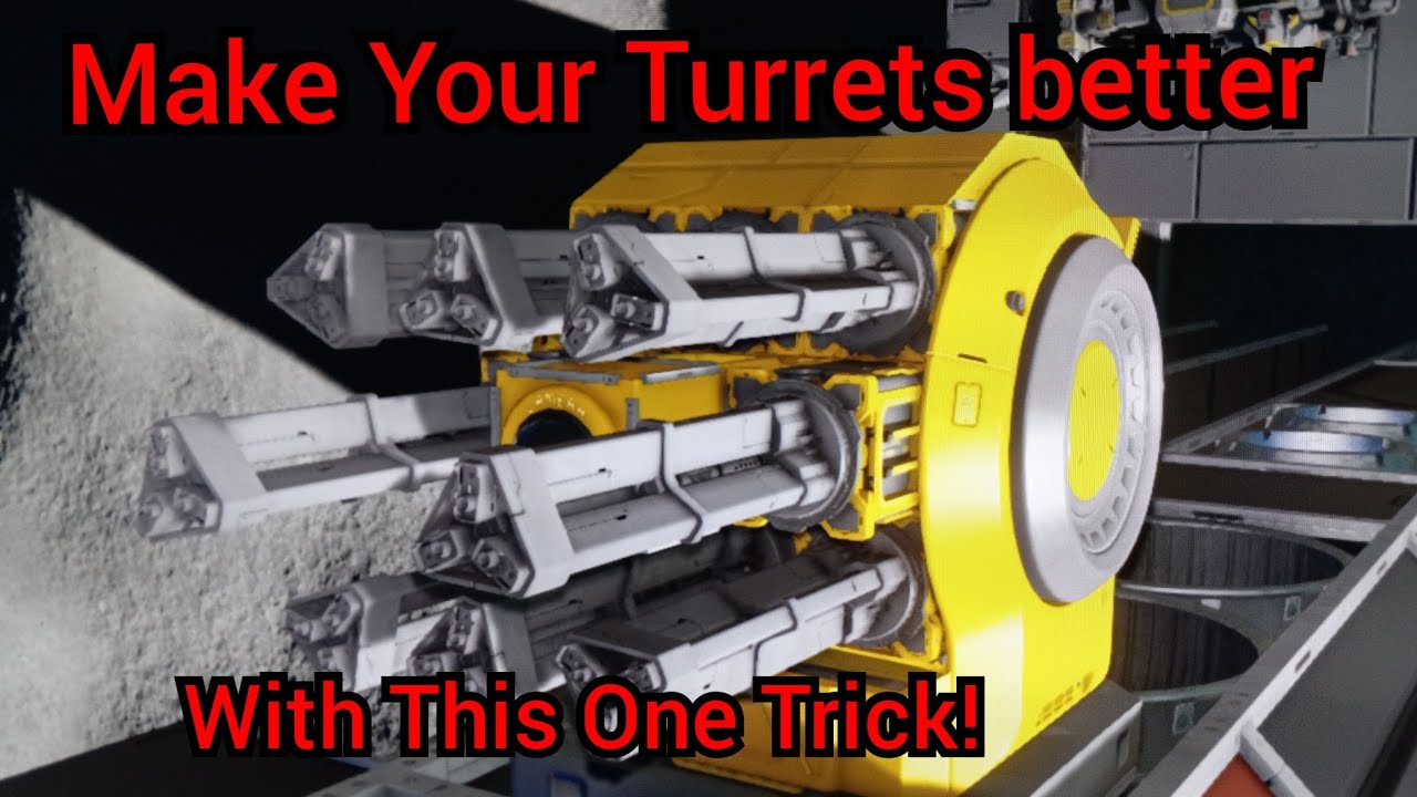 A Little Trick To Make Your Turrets Even Better.