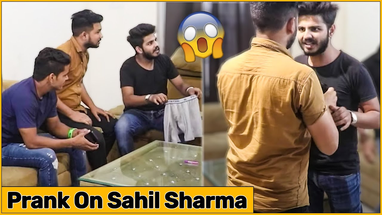 Sahil Ke Bag Me Nikli Panty Bra? | Prank 0n Sahil Sharma (Team THF) | Khurafati Rahul
