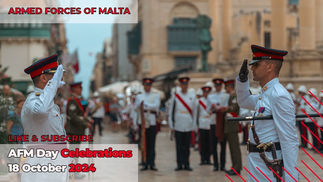 🇲🇹 Armed Forces of Malta Day Celebrations 2024 🇲🇹
