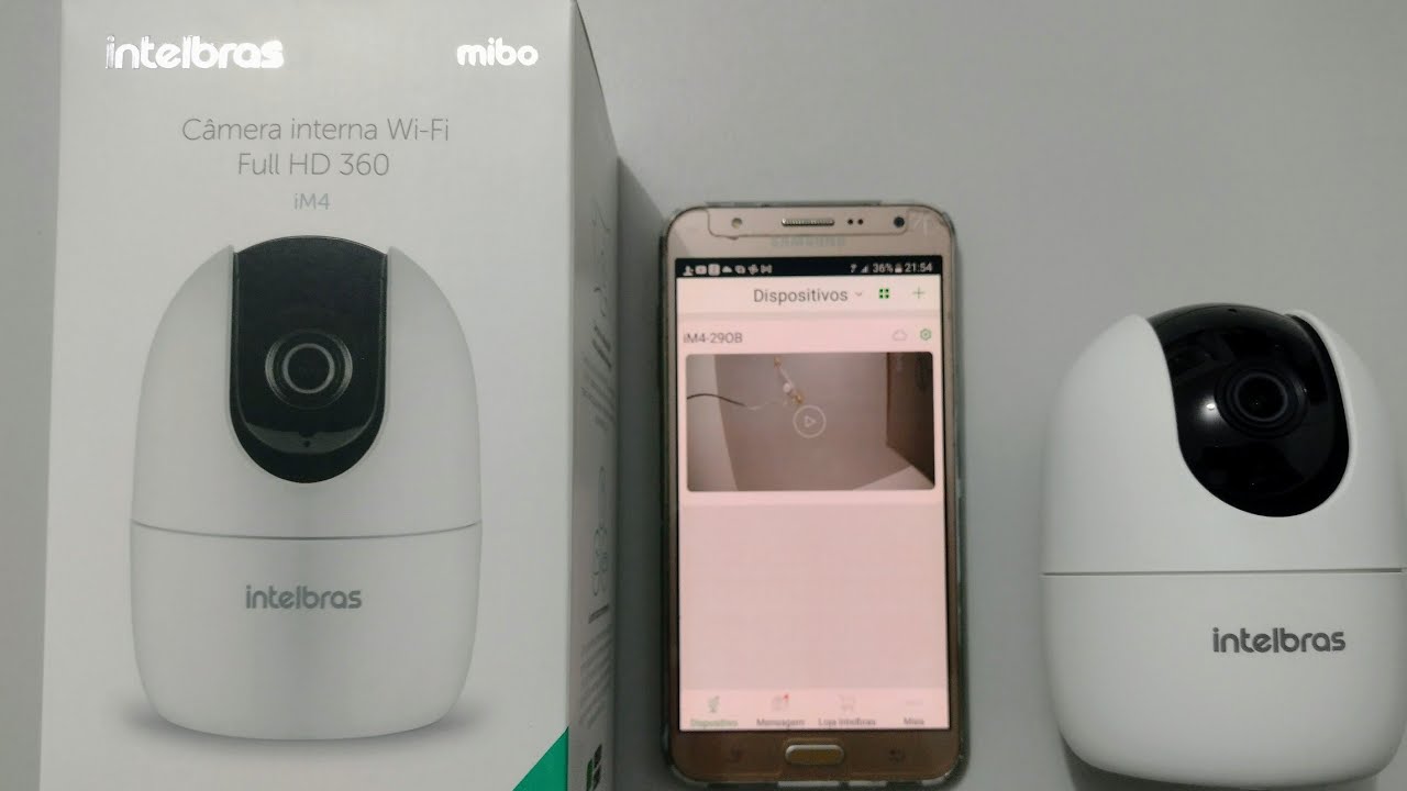 Tutorial: Passo a passo de como instalar no celular a Câmera Intelbras iM4 IP WI-FI Full HD 360