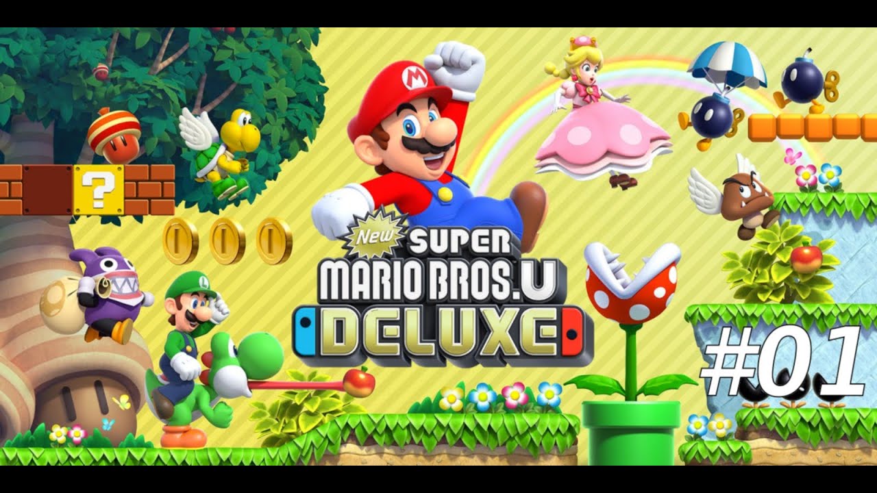 Let´s Play: New Super Mario Bros U Deluxe (#01) - Ein neues Abenteuer