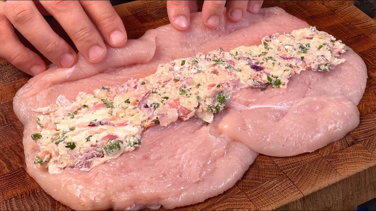 Tolle Idee mit Hähnchenfilet! Ein beliebtes Rezept für jeden Feiertag!