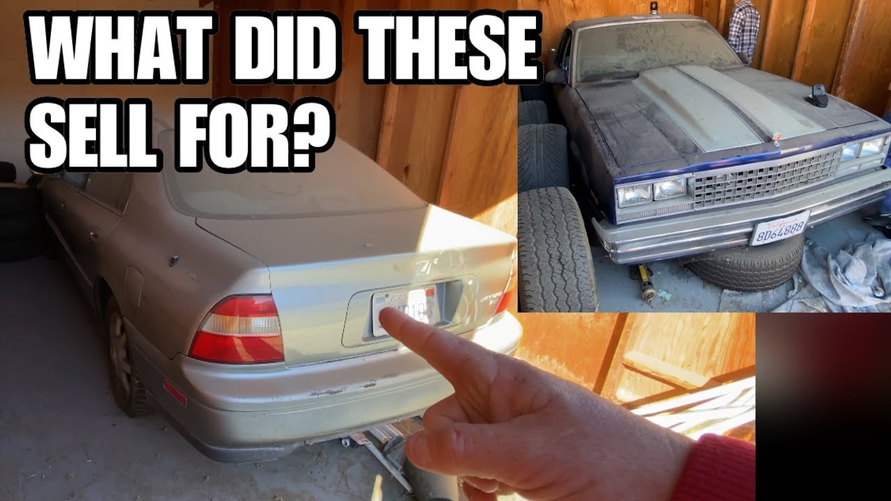 CAR FOUND! WHAT DID THESE CARS SELL FOR? at STORAGE AUCTION I bought an abandoned storage unit