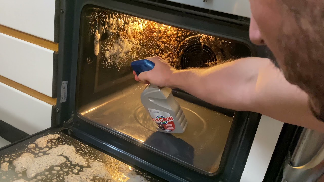 Pulizia forno molto sporco e grasso con Fulcron forni e griglie!