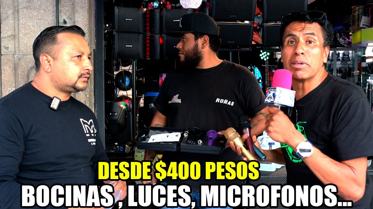 TIENES QUE VENIR AQUI SI TIENES SONIDO Y POCO PRESUPUESTO CMDX TIENDAS (REPUBLICA DEL SALVADOR).