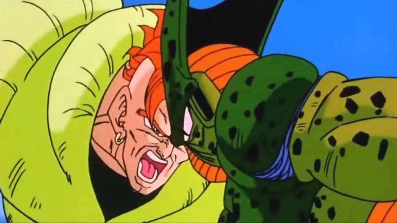Dragonball Z Android 16 Rips Off Cell's Tail Theme Extended