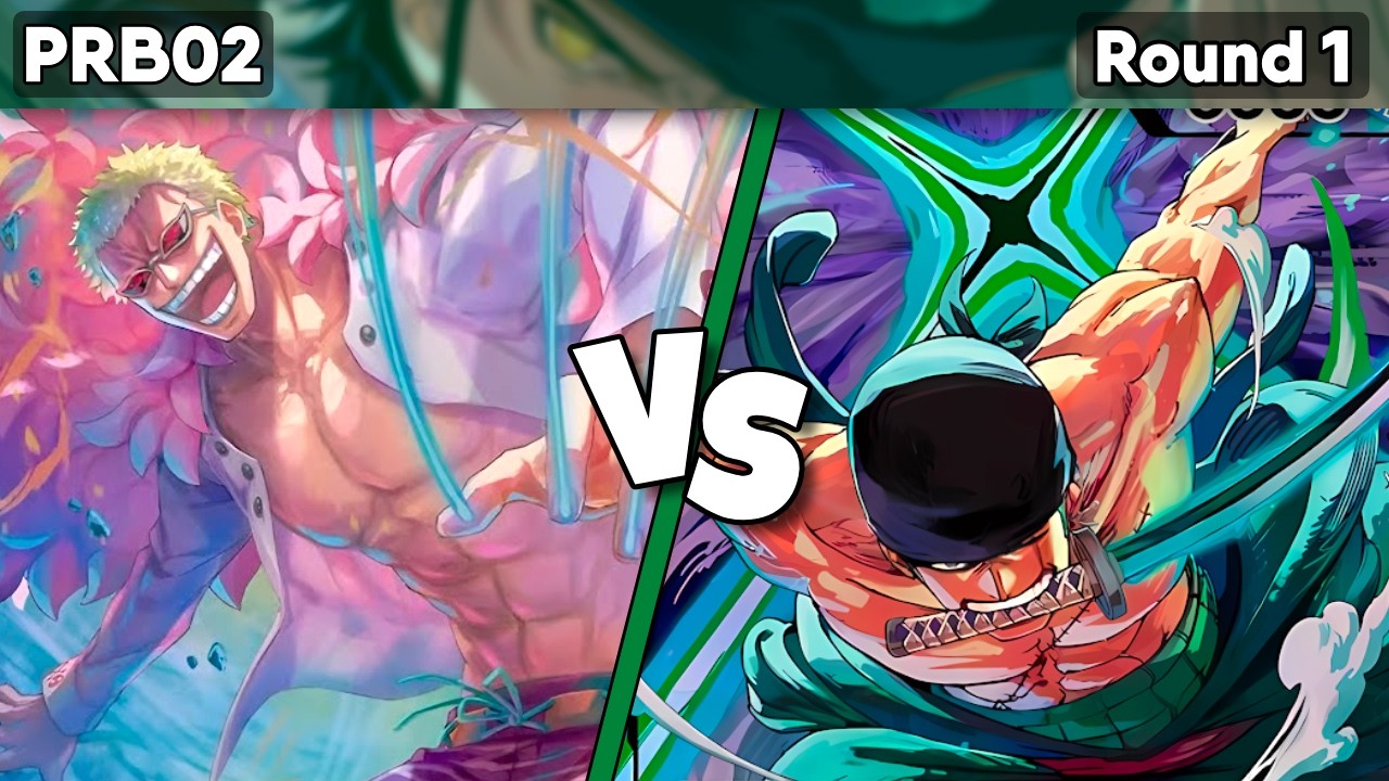 [PRB02] U Doffy 🆚 G Zoro | 🏆 Local Tournament - Round 1 | OPTCG