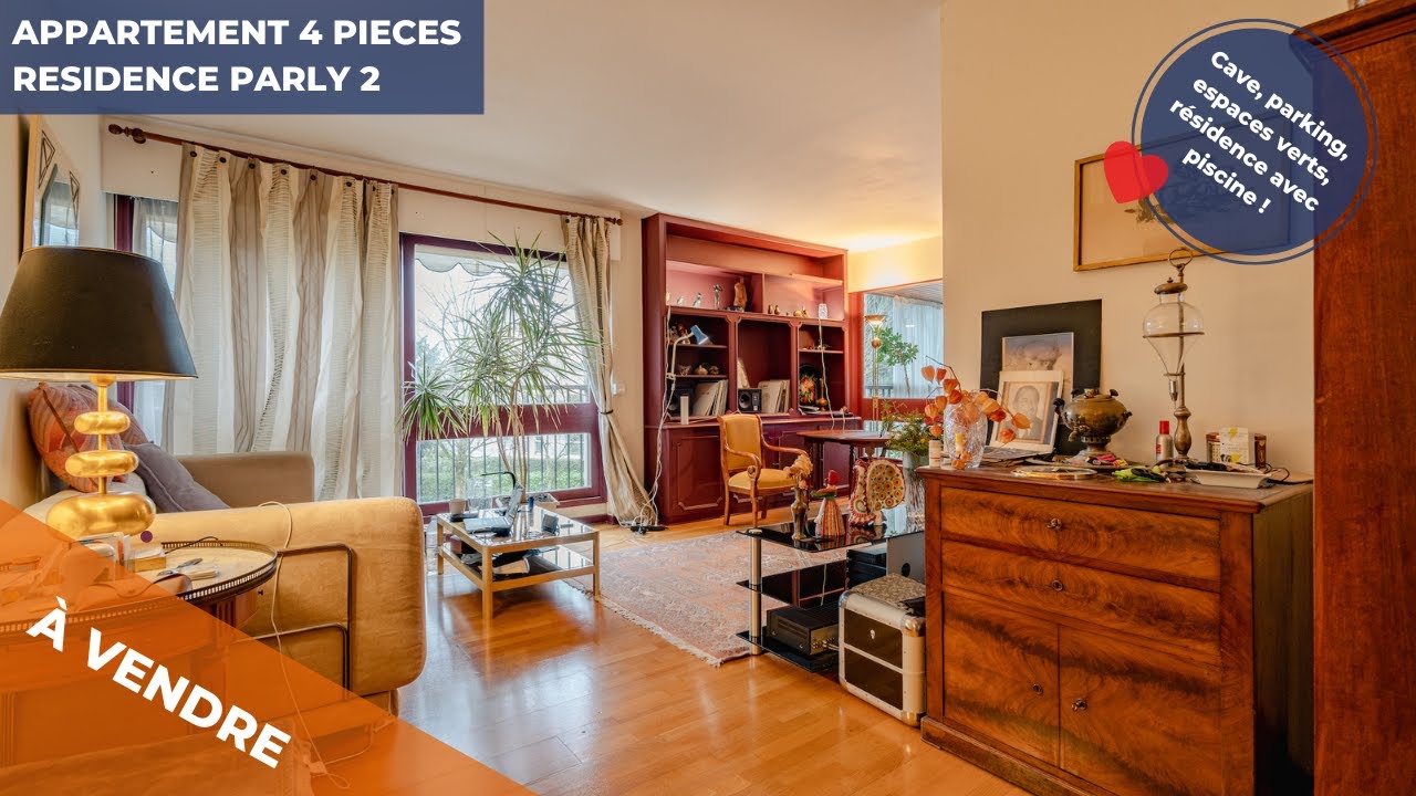 Appartement 4 pièces, résidence de Parly 2 - LE CHESNAY-ROCQUENCOURT