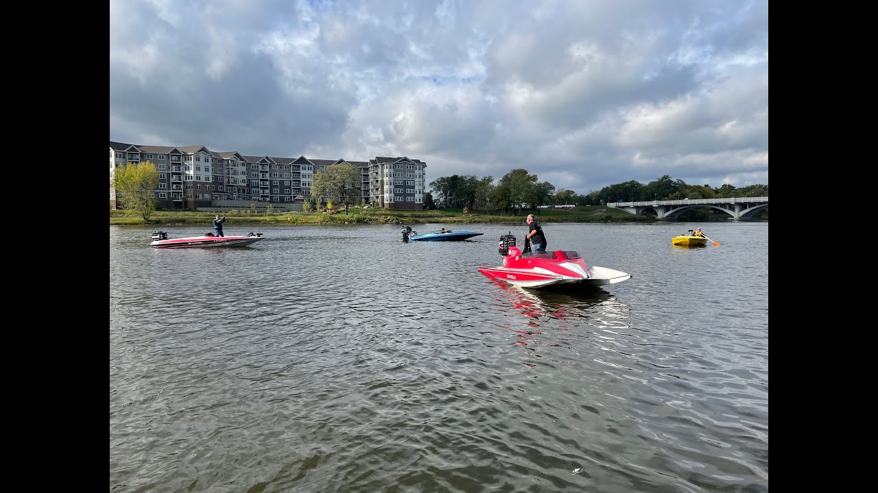 Hydrostreams, Mirage, STV, Allison, and a jet boat on the Mississippi