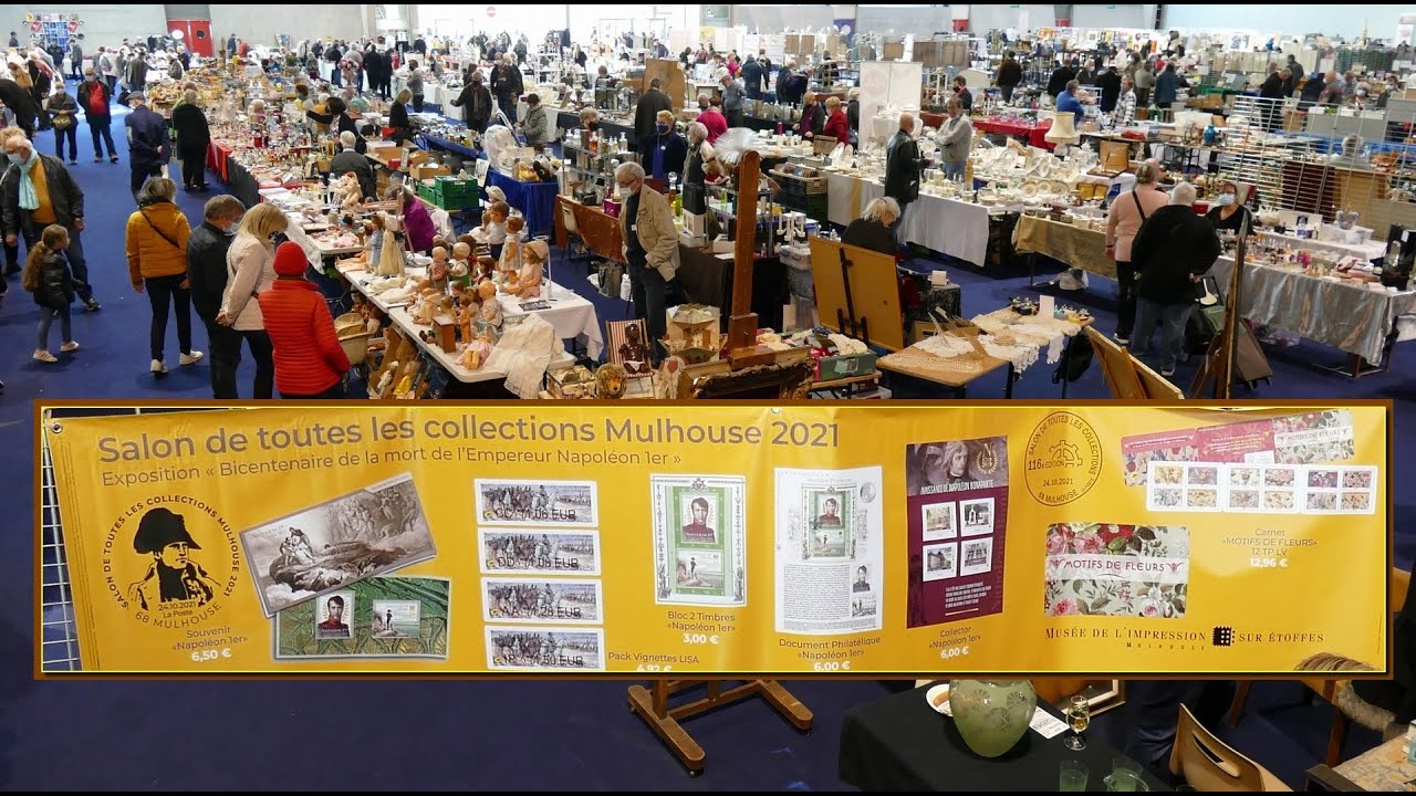 Salon des collectionneurs &agrave; Mulhouse octobre 2021.