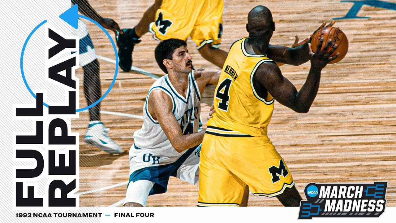 Michigan vs. Kentucky: 1993 NCAA men’s basketball Final Four | FULL REPLAY