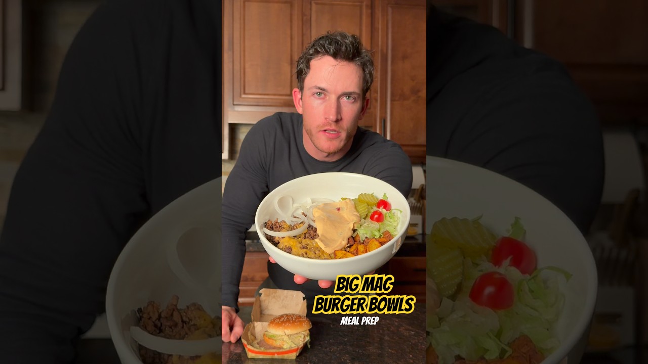 This Burger Bowl Will Never Get Old 🔥 (61g protein)