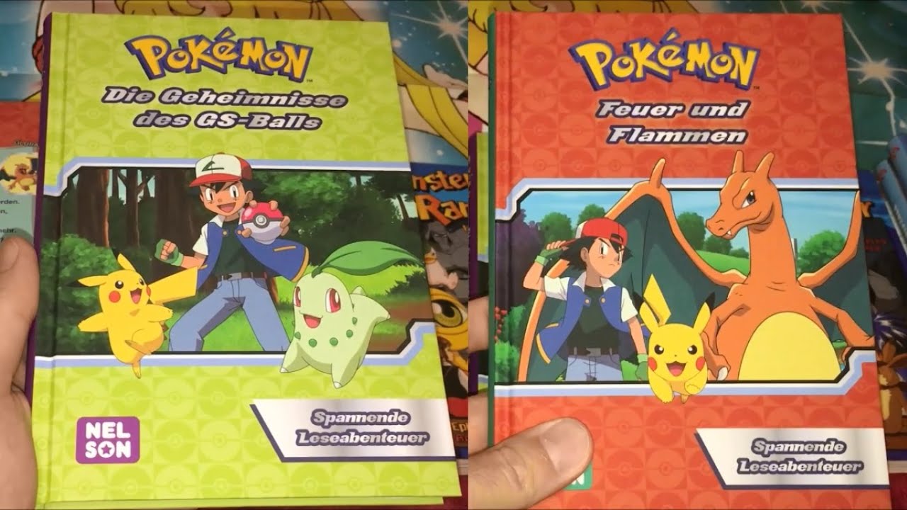 Die Anime-Romane unserer Kindheit - Teil 4: Pokémon Die Johto-Reisen RTL2 Nelson 2021 2023 Carlsen