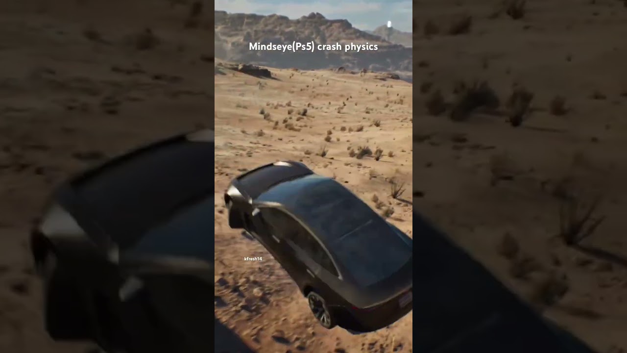 Mindseye (Ps5) crash physics #mindseye