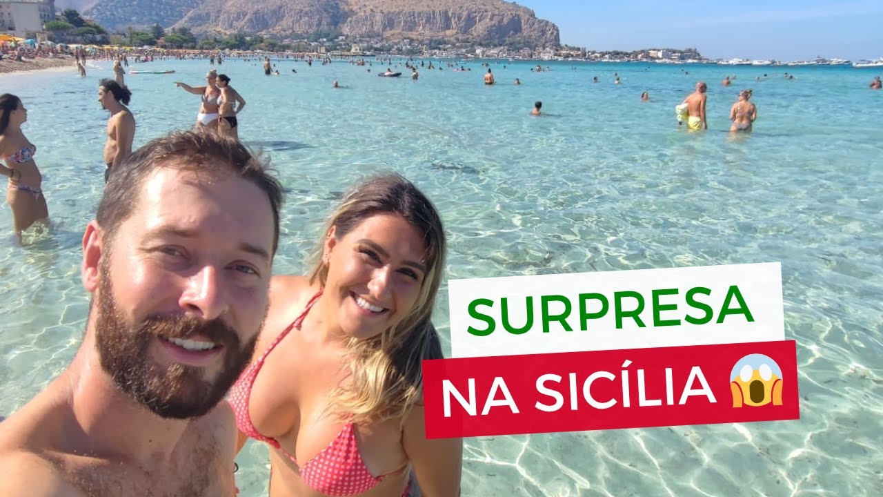 Você não vai acreditar quem encontramos na Sicília! 😍