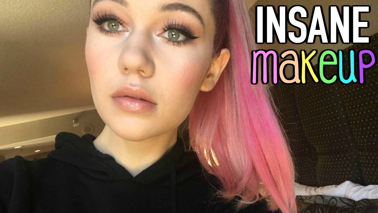 I didn't sleep for 24 hours, but my makeup was KILLER (vlog)