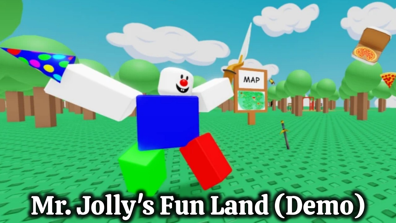 Mr. Jolly's Fun Land! [DEMO] #roblox #newgameinroblox