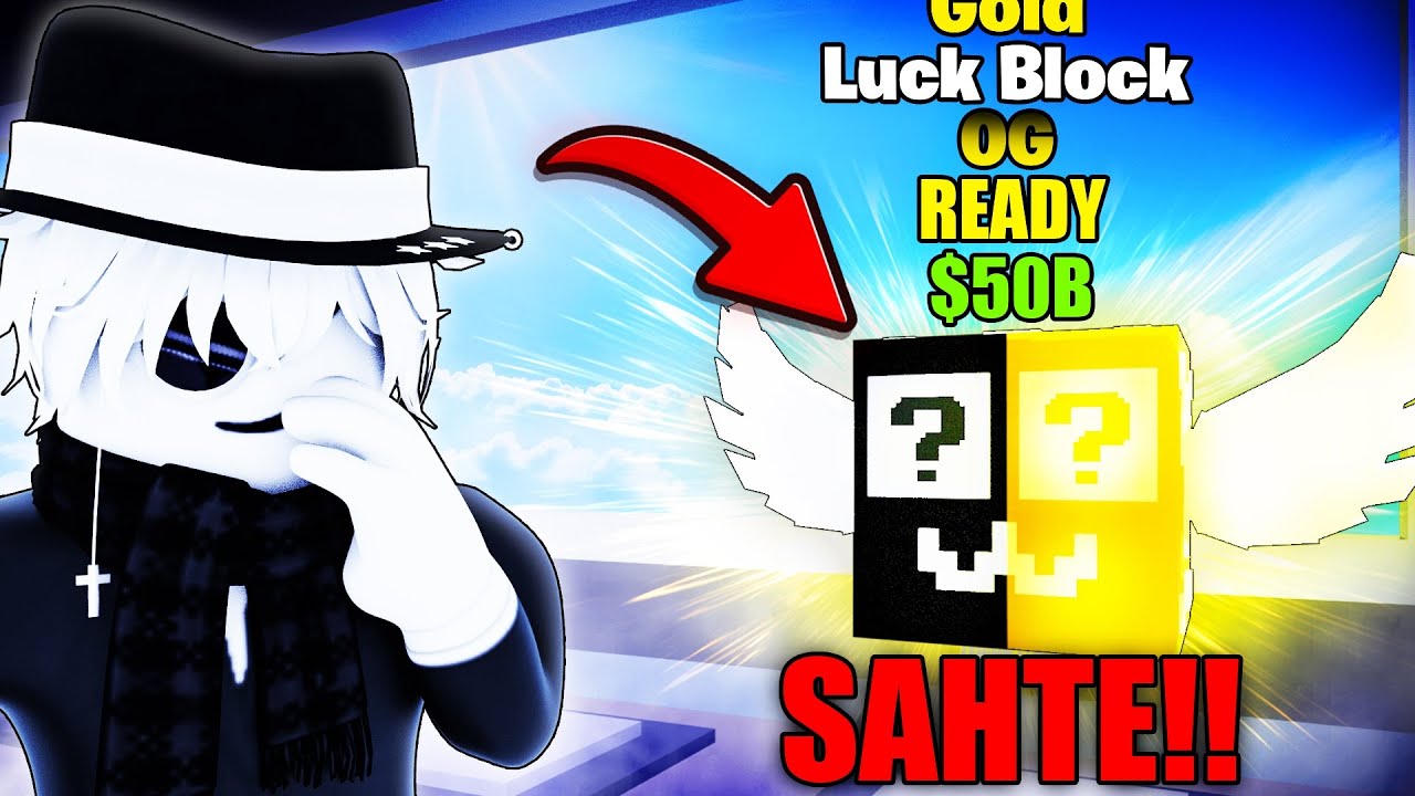 YENİ OG LUCKY BLOCK SCAM! - Steal a Brainot