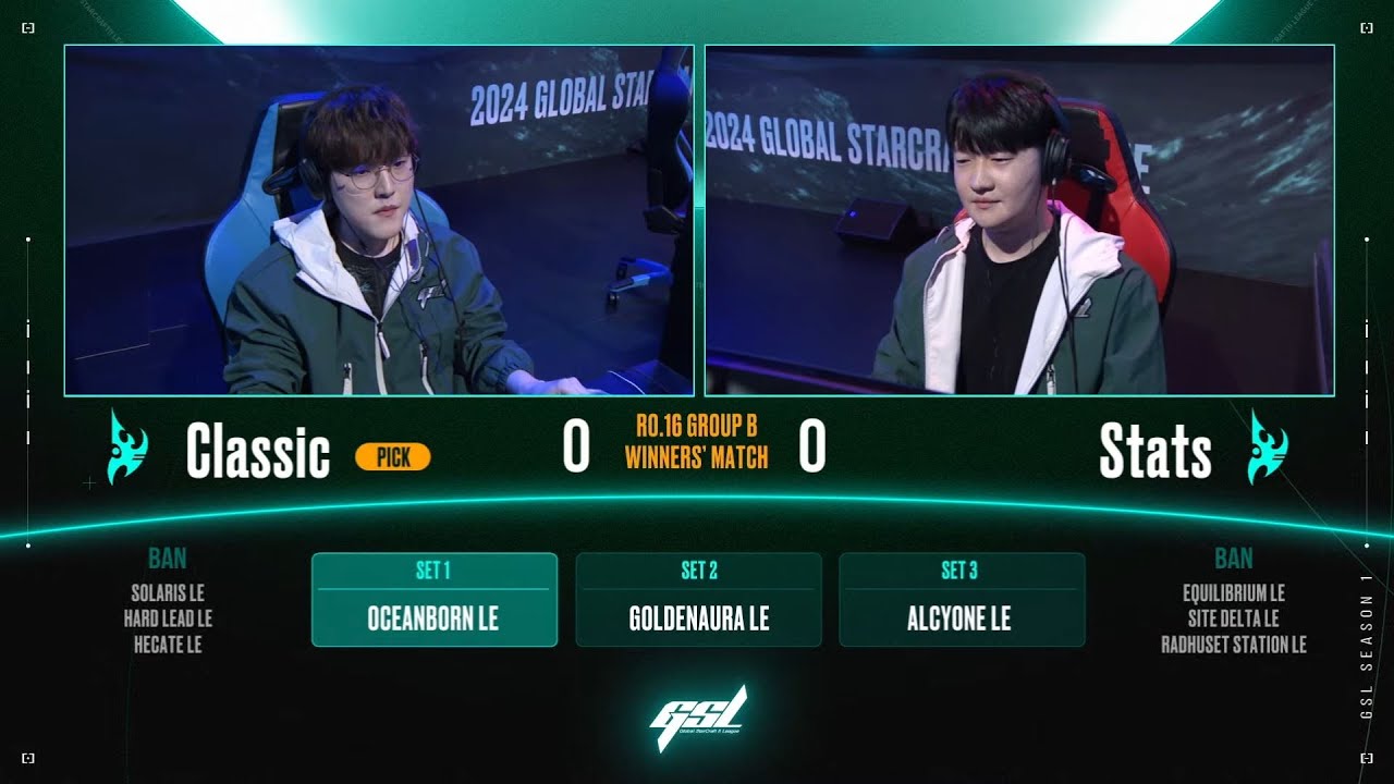 [2024 GSL S1] Ro.16 Group B Match3 Stats vs Classic