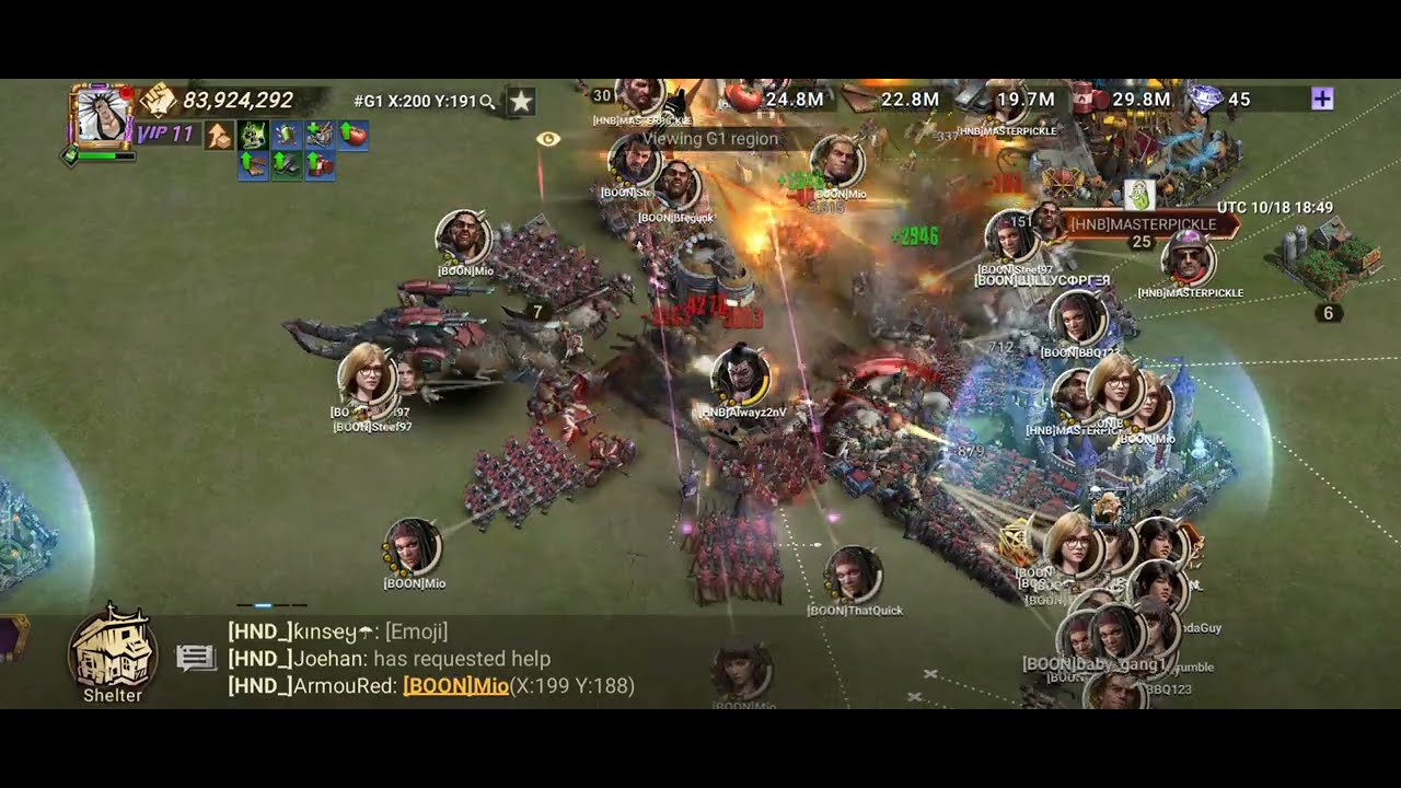 HnB Strikes back vs BooN & DHX | Island Raid G1 | Doomsday Last Survivors #doomsdaylastsurvivors