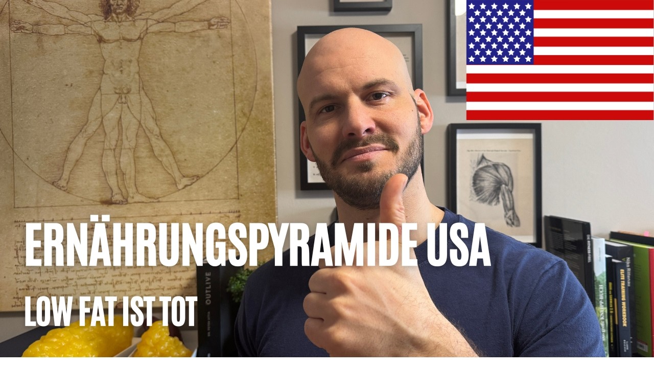 Die aktuelle Ernährungspyramide ist falsch. Low Fat ist tot!